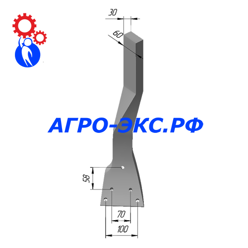 Стойка предплужника ПЧ.02.503