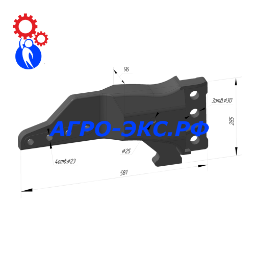 Стойка (литье) РЗЗ.ПНЛ.01.304