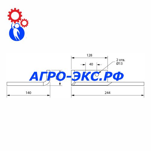 Крыло левое РЗЗ.24.06.120-01_1