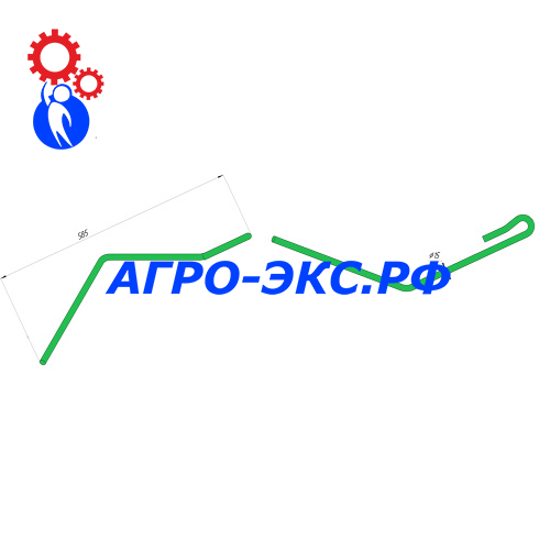 Зуб пружинный на сеялку 959334 (959334S; 959334-A.004) (2)