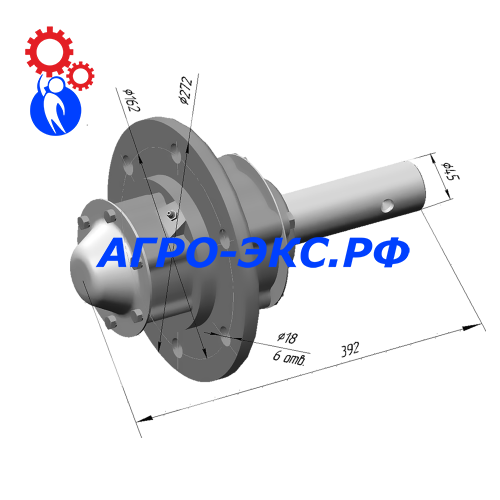 Ступица колеса ПНЛ РЗЗ.16.100